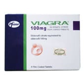 バイアグラ(Viagra)100mg×4錠規格：100mg×4錠/箱